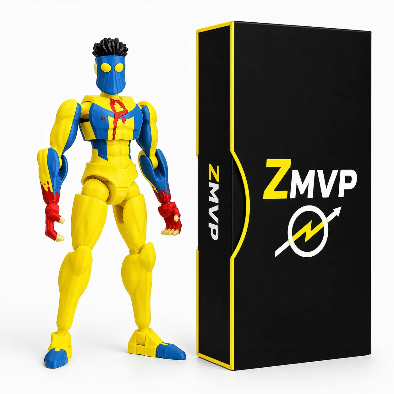 ZMVP Mark Universe Articulating Action Figure, Poseable Collectible Hero Battle Model Toy for Collectibles Enthusiasts, Articulating Figures