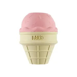 BARK Super Chewer I-Squeak Cone Dog Toy for Medium-Large Dogs, Chew-Proof, Indestructible, Non-Toxic, Rawhide-Free Squeaky Chew Toy, Chew-Proof Chew Toys, Indestructible Chew Toys