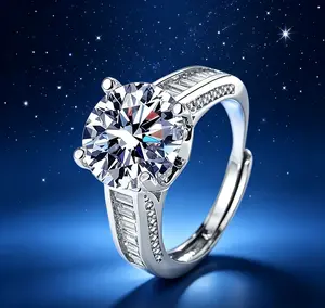 I DO Jewelry Official R41 Ring - Jeweled Luxury, Luxury Gold, Simulated Crystal Women's Wedding Couple Fashion Costume Accessories, Jeweled Luxury Rings, Luxury Gold Rings