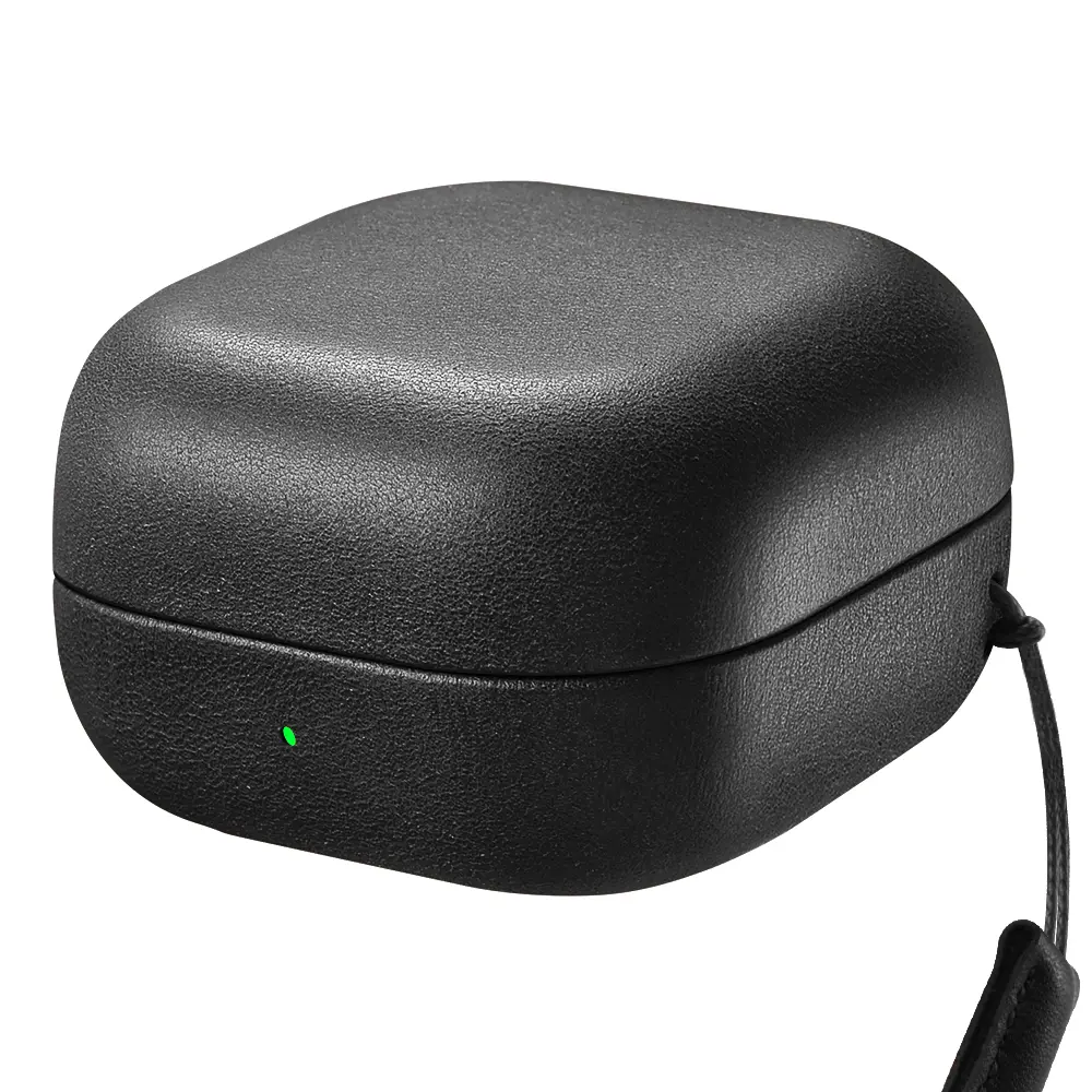 Premium Leather Case for Samsung Buds4 Pro Shockproof Drop Protection Anti-Scratch Anti-Fingerprint Slim Luxury Protective Cover