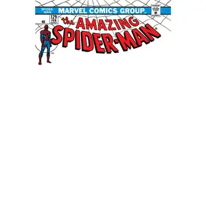 AMAZING SPIDER-MAN 129 UNKNOWN COMICS FACSIMILE EDITION EXCLUSIVE BLANK VAR  (02/22/2023)