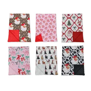 Softest Christmas Baby Blanket 29x43 Minky Layers is Pure Cozy Vibes