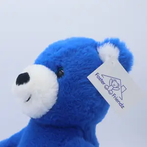 TeddyBear Stuffed Animal, Foster Friendz Blue Plush Toy