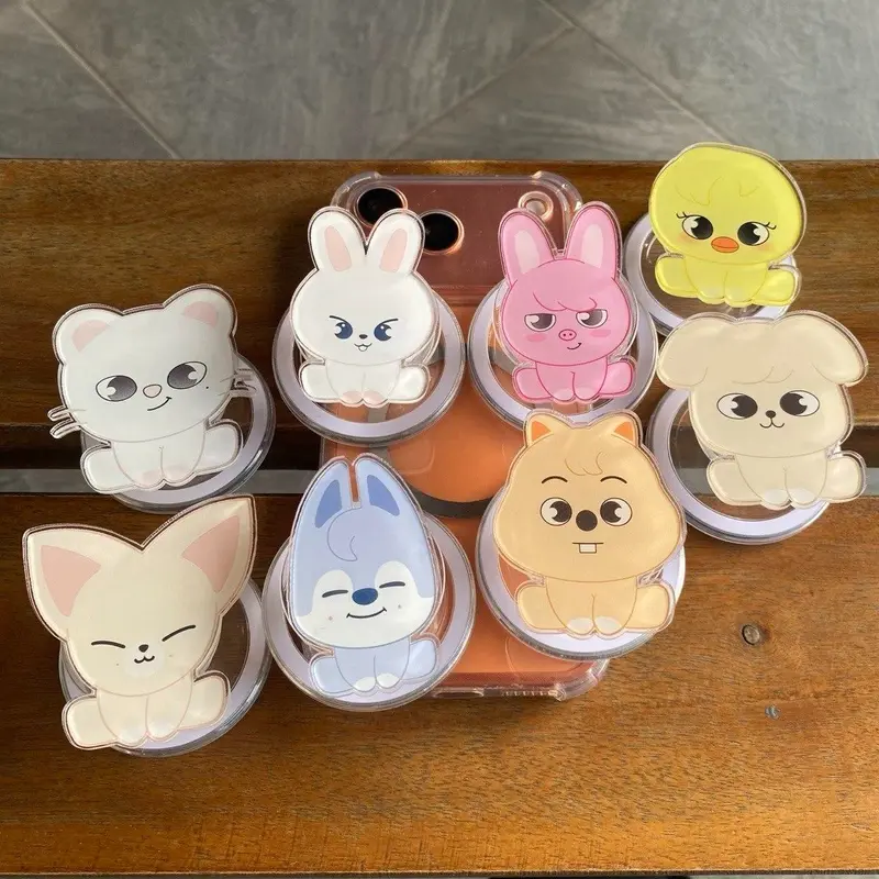 Kindergarten Chibi Phone Grip, Magsafe Grip for K-Pop Fans