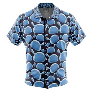 Rimuru Tempest Slime That Time I Got Reincarnated as a Slime Hawaiian Shirt | Cool Summer Anime Vibes for Men & Fans