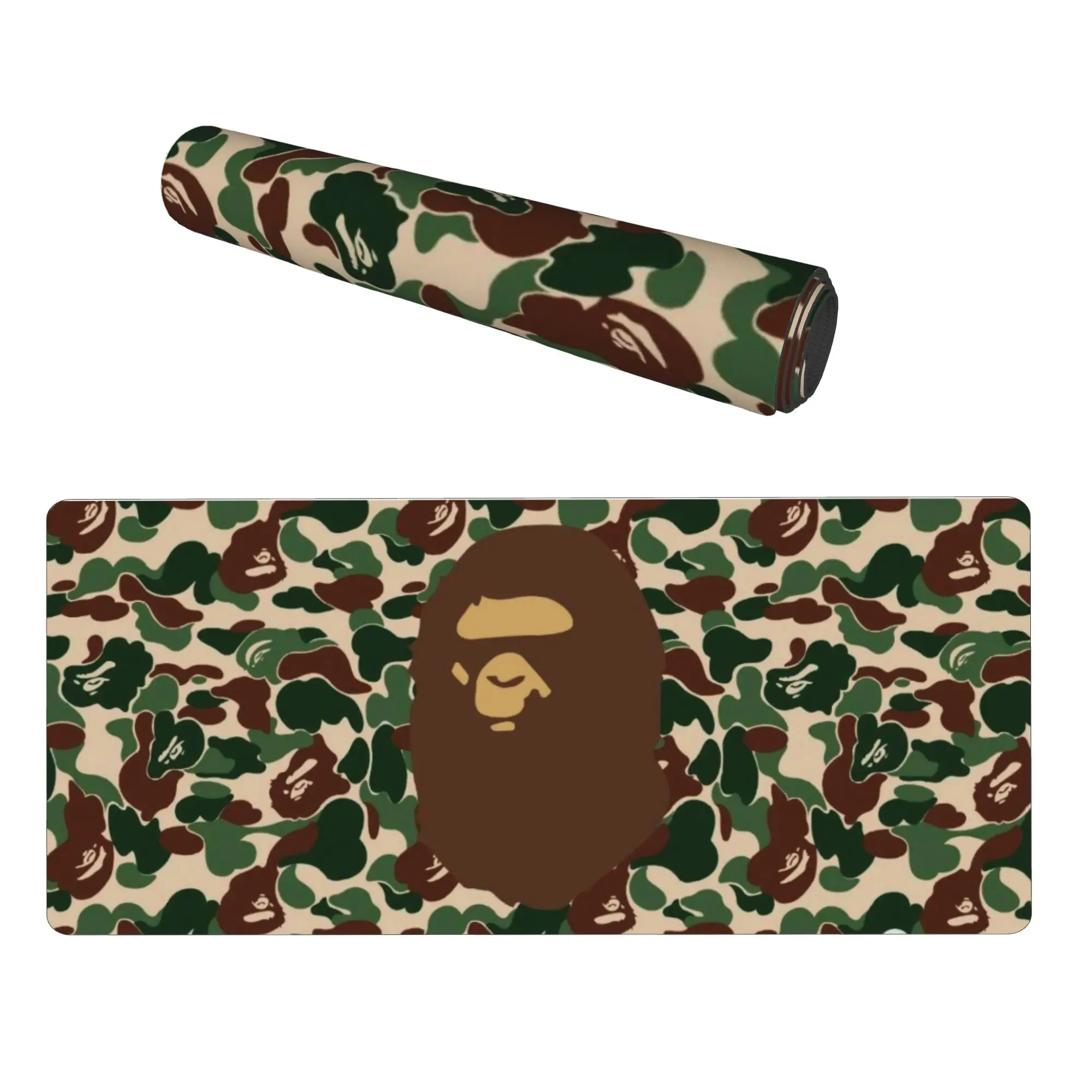 Camo Bape Mouse Pad Desk Mat Hypebeast Streetwear Gaming Mousepad for Home Office Computer Desk Decor