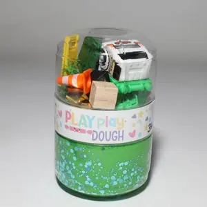 * Trash Truck Dough Jar