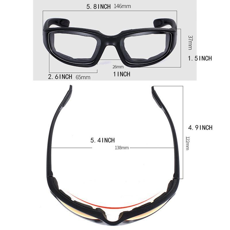 3-pack tactical goggles for women, impact-resistant eyewear for outdoor sports. Ideal for cycling, CS games, or any intense activity. Windshield protection, stylish design, and comfort for extended use