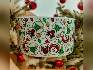 Christmas Cookies Silicone Tumbler Boot