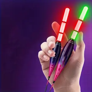 1pc High-Visibility LED Fishing Float - Night & Day Use, Interchangeable Tail Lights for Enhanced Visibility