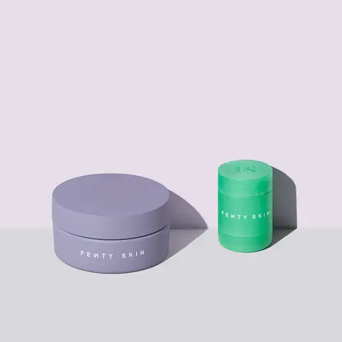 Fenty Skin Body ‘N Lip Drip Butta Drop Shimmering Whipped Oil Body Cream + Plush Puddin’ Intensive Recovery Lip Mask