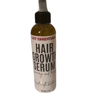Rosemary and Fenugreek Batana Oil Infused Hair Growth Serum - 100ml Dark Oil for Natural Hair Growth Support Haircare