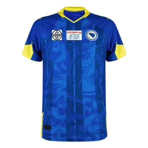 Personalized Bosnia & Herzegovina Soccer Jersey Full Set World Cup 2026, Custom Name Number Logo National Soccer Jersey D