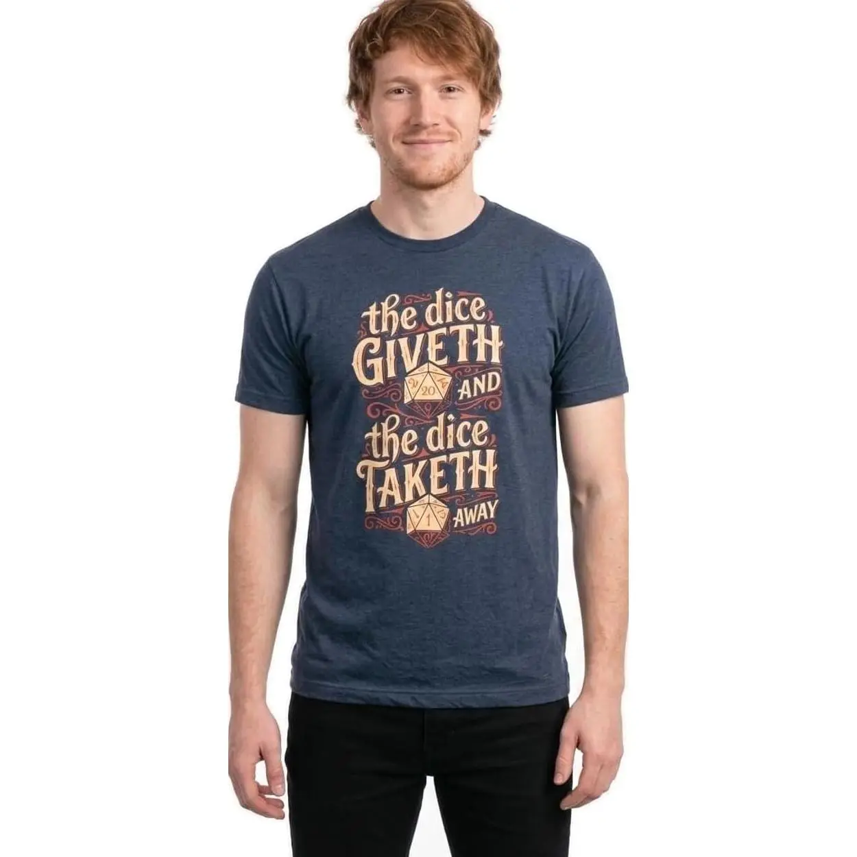 Funny Tabletop RPG Gaming Shirt for Men or Women - Graphic Tee Shirt Dungeon Master Gift for RPG Gamers 12F