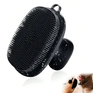 Silicone facial cleansing brush- Square- shaped brush for cleaning facial pores