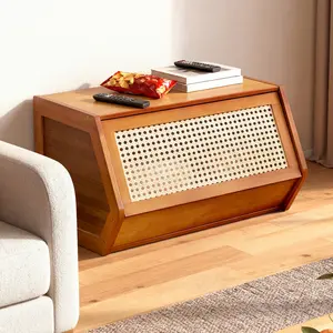 Large Capacity Bread Box for Kitchen Counter,  Bamboo Bread Storage Bin for Kitchen Countertop, Kitchen Organiser, Pantry Storage Containers Utensils tiktokshopspringglowup