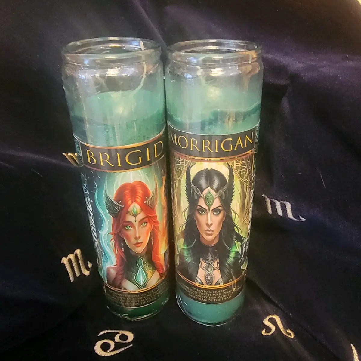 Celtic Channeling Candle