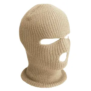 Winter Ski Mask 3 Holes Knited Skull Balaklava Bini Outdoor Sports Winter Warming MaskRAIMENTRY