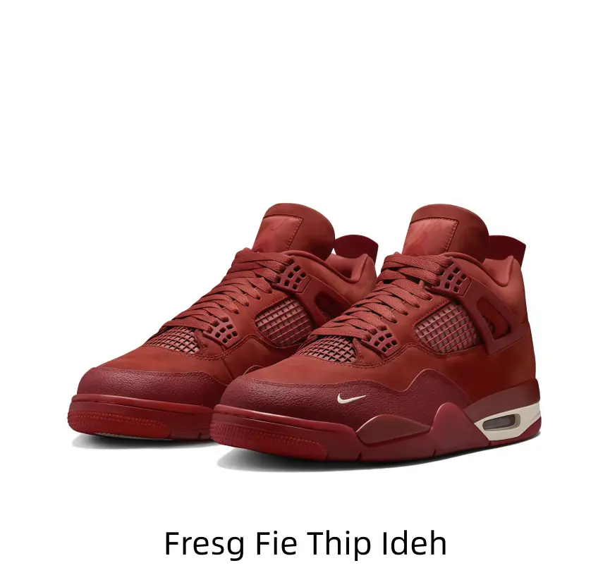 Premium Red Trainers with Suede Upper & Signature Heel Tab – Timeless Design + Modern Comfort for All-Day Wear and Game-Day Vibes