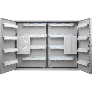 480 Keys Key Cabinet With Key Lock White Tags On-Site   RR