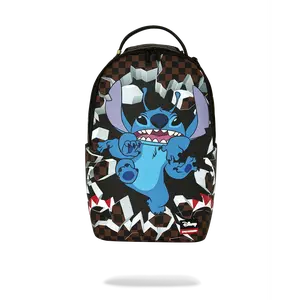 DISNEY LILO & STITCH I LIKE TO BREAK THINGS BACKPACK