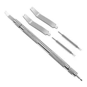 Watch Spring Bar Removal Tool Kit for Easy Bracelet Strap Band Repair with Precision Pin Pusher and Durable Spring Bar Remover
