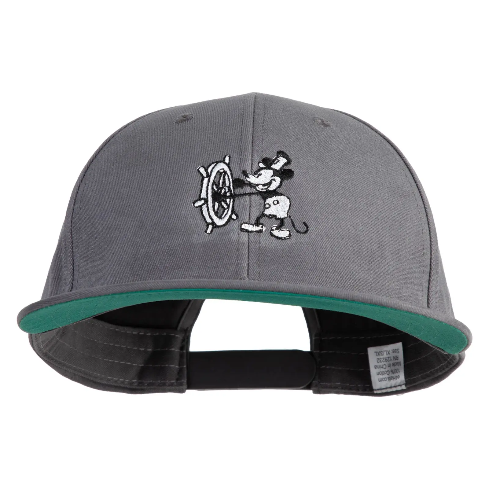 1928 Steamboat Willie Mickey Embroidered Big Size Cap