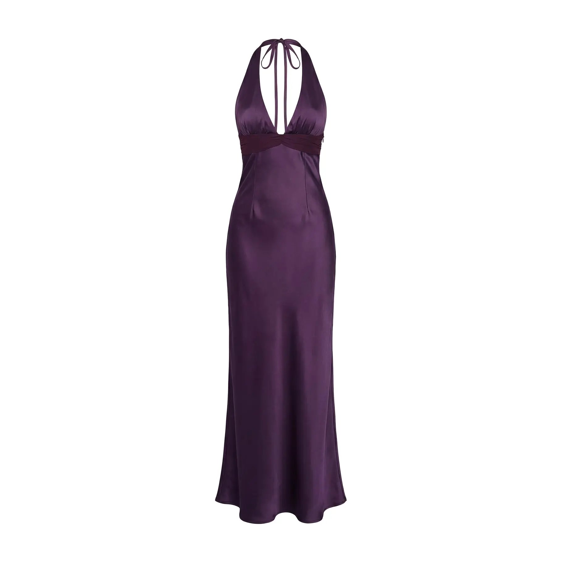 Odyssa Halter Maxi Dress Purple - TikTok Shop Odyssa Halter Maxi Dress Purple - TikTok Shop