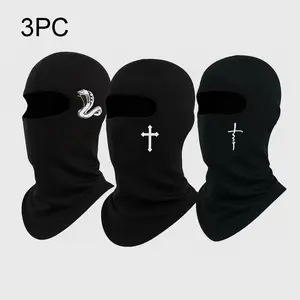 Musion 1/2/3PCS Ski Mask Mask Face Cover Balaclava Full Face Mask Summer Face Cover UV Protection Balaclava Men Women Outdoor Sports Face Mask For Men And Women – Skiing, Snowboarding, Motorcycle, UV Protection & Wind Protection