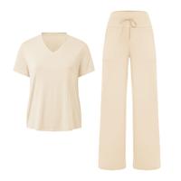 Off-white T-shirt+Off-white Pants