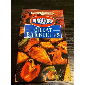 Favorite Brand Cookbook Booklet 1977 Kingsford Great Barbecues Recipes BBQ Grill