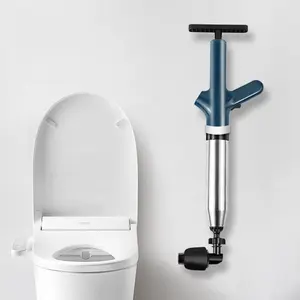 High Pressure Toilet Plunger Set, Ideal for Multiple Drain Pipes, Easy Operation, Fast Clog Removal, Bathroom Floor and Sink Pipe Cleaner