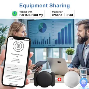 1pc Mini Lost Device with High-Quality Magnetic Case, Vehicle Locator, Item Tracker, Suitable for Cars, Bikes, Motorcycles, Pets, Luggage, iOS System Only