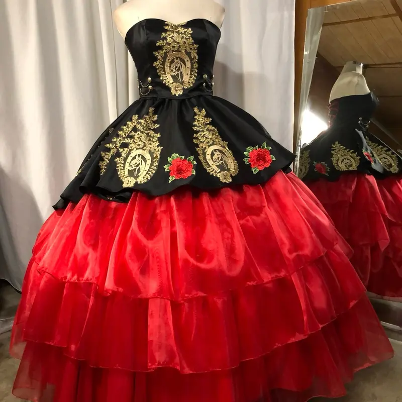 red mariachi quince dress - TikTok Shop red mariachi quince dress - TikTok Shop