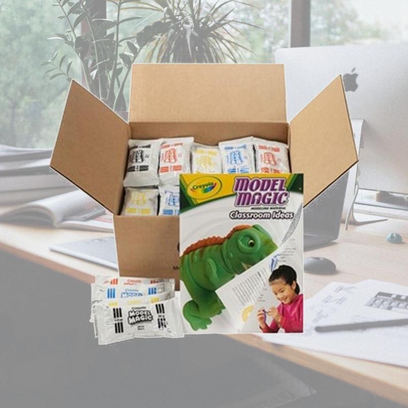 Crayola  Model Magic Modeling Classpack Assorted Color Clay - Pack of 75