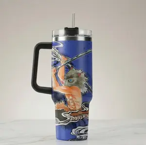 Demon Slayer Inosuke Hashibira 40oz Stainless Steel Tumbler