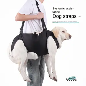 Breathable Portable Foldable Pet Backpack Suitable for Subway Travel Chest Harness Adjustable Leash Suitable for Senior Dogs and Injured Dogs