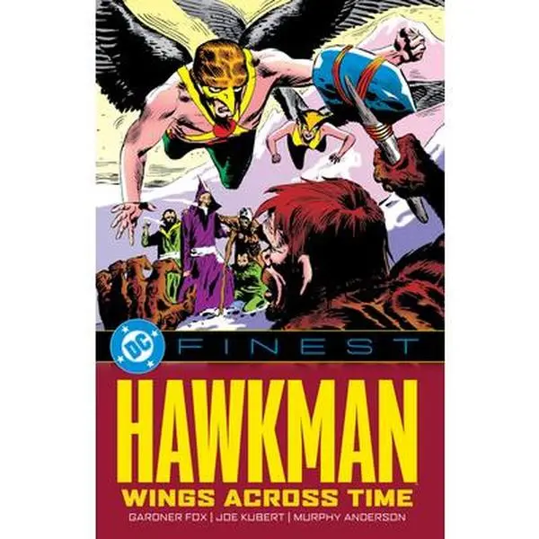 DC Finest: Hawkman - Wings Across Time Paperback Book, Various Authors, English Language, Thrilling Adventures, 10.1" h x 6.6" l x 0.9" w, 2.05 lbs, for Fans of Winged Wonders