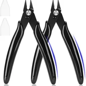electronic scissors, diagonal pliers 5inch Mini atomizer DIY diagonal pliers for plastic parts basin wrench brushless impac household maintenance sink  storage box pipe organizer rack bathroom plumbing installation hardware design knob spreader knuckle