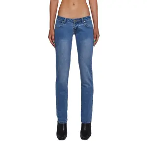 Talia Low Rise Jeans - Light Blue