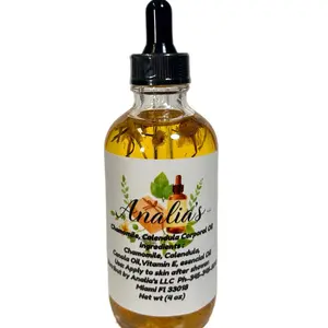 Moisturizing Body Oil with Chamomile and Calendula