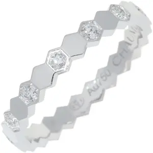 Chaumet Bee My Love Au750 Diamond Ring Size 46