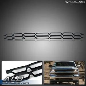 Fit For 16-18 Chevy Silverado 1500 Upper Grille Overlay Snap On Insert