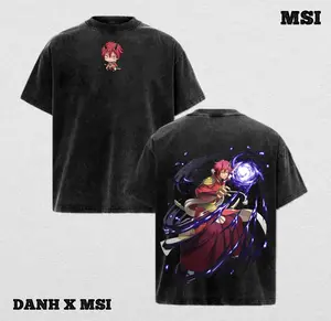 Benimaru | That Time I Got Reincarnated as a Slime Washed Tee Streetwear Tee Hoodie “Crimson Blaze — A Commander Who Leads With Fire” — For Anime Fans, For Drops That Glow With Legendary Spirit