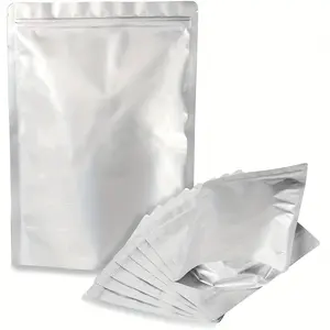10-Gallon Polyester Film Bags for Food Storage, Stand-Up Zipper Bags, Resealable and Heat-Sealable, Extra-Thick, Long-Term Food Storage