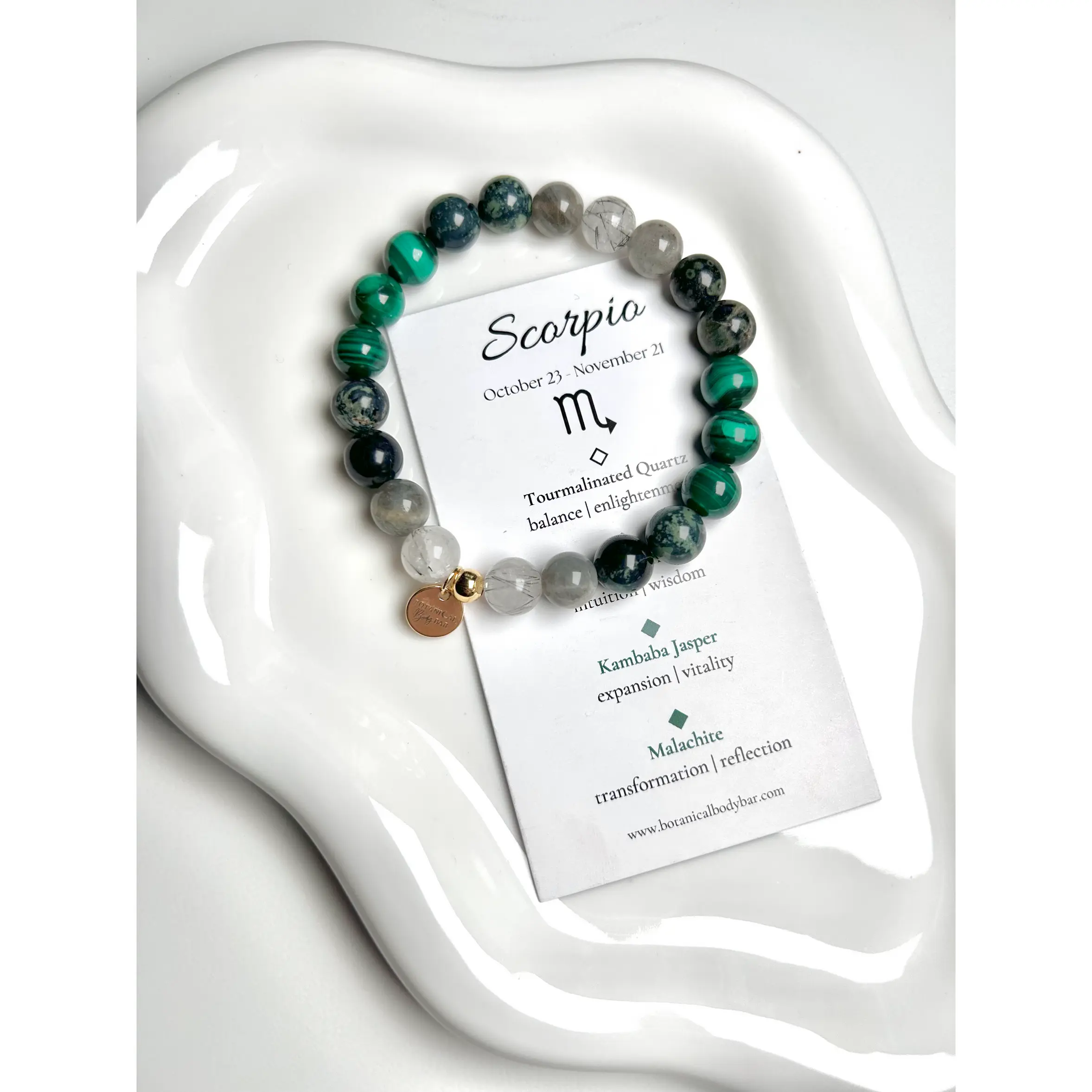Scorpio Zodiac Bracelet