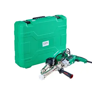 VEVOR Handheld Plastic Welding Extruder, 800W Hitachi Motor Extrusion Welding Gun - 0.79 in Weld Width 360 Nozzle, Dual Heating System PP PE PVC HDPE Extrusion Welder for Membrane Pipe Plate