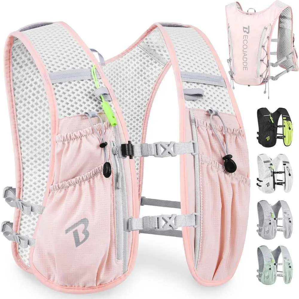 5L Running Vest Hydration Backpack - 1.5L Water Capacity, Lightweight for Men, Women, Marathon, Trail Running, Hiking, 5L Running Vest With One 1.5L Water