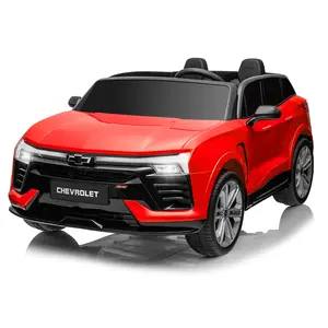 GARVEE 24V 2-Seater Chevrolet Blazer Electric Ride-On Car with Remote Control and Bluetooth, Available in Red, Black, Grey, Blue, White, and Pink Colors