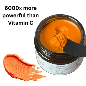 Antioxidant Astaxanthin Balm | 6000x Powerful than Vitamin C | Smoothes Fines Lines | Protects Against Oxidative Stress | Evens Skin-tone | Anti-Aging | Hyper-pigmentation